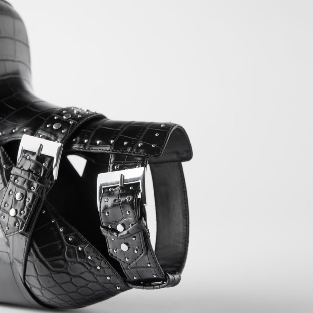 Zara studded block heels - Picture 4 of 5